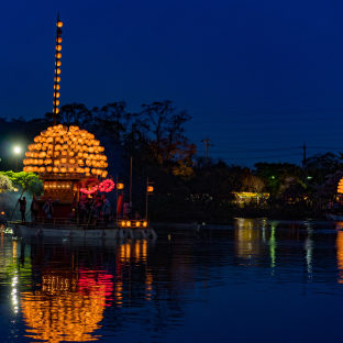 山車祭　上半田のちんとろ舟