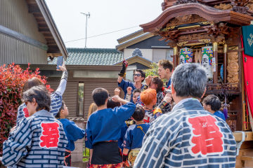 山車祭の風景