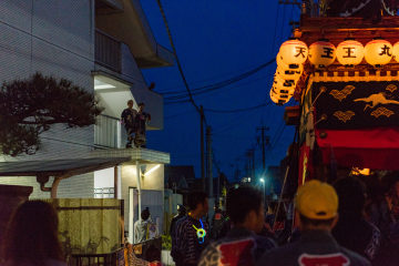 山車祭の風景